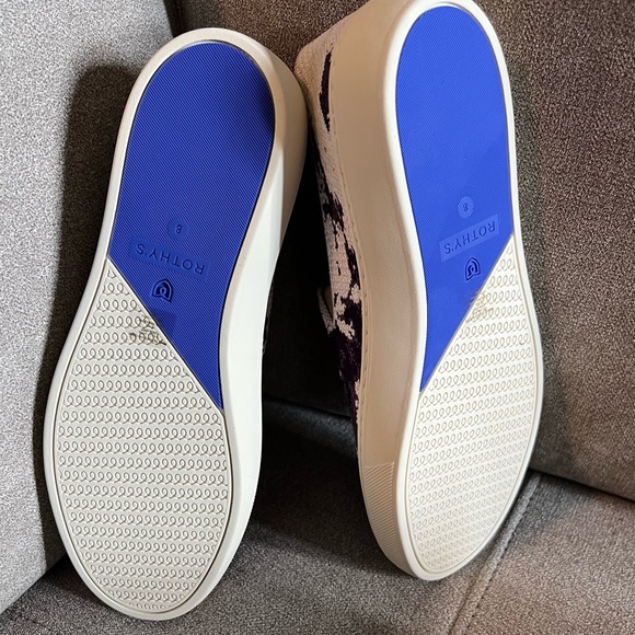 NWT Rare Retired Rothy’s Sneaker in Ocean Iris - Size 8 - Picture 5 of 10